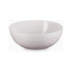 Le Creuset Jardin Seramik Salata Kasesi, Çiçek Desenli Şık ve Çok Amaçlı - Pembe