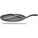 Le Creuset Küçük Döküm Krep Tavası 27 cm - Mat Siyah