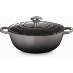 Le Creuset La Marmite Fransız Lüksü Döküm Tencere - Gri - 26 cm