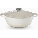 Le Creuset La Marmite Fransız Lüksü Döküm Tencere - Krem - 26 cm