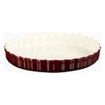 Le Creuset Seramik Lüks Tasarım Tart Kalıbı 28 cm - Bordo