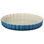 Le Creuset Seramik Lüks Tasarım Tart Kalıbı 28 cm - Koyu Turkuaz