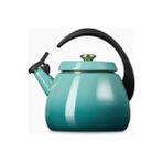 Le Creuset Su Isıtıcısı Çanı 2,1 L, Emaye Karbon Çelik, Şık ve Dayanıklı - Turkuaz