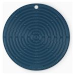 Le Creuset Yuvarlak Silikon Nihale & Tencere Tutacağı - Koyu Mavi