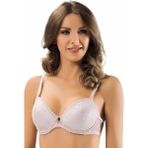 Le Jardin 7012 Dantel Kaplı Bordo Sütyen