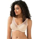 Le Jardin 9200-B Desteksiz-Balenli Tül Kaplı Soft B-Cup Sütyen - 85B - Ten