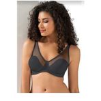 Le Jardin 9200 Soft Cup Tül Toparlayıcı Sütyen Tekli Siyah 95D