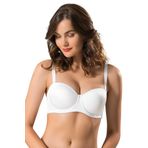 Le Jardin 9300-C Beyaz Mikro Dolgusuz Soft Kadın Sütyen