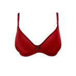 Le Jardin 9405 - B Desteksiz Balenli Micro Soft Sütyen Bordo 85