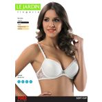 Le Jardin Beyaz 75 B Dolgusuz Sütyen