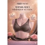 Le Jardin Fenetta Tül Kaplı C Cup Toparlayıcı Südyen 9200 - 80C - Vizon