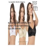 Le Jardin Kadın Desteksiz Telsiz Soft Cup Sütyen 3 Set Çok Renkli 100C