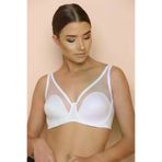 Le Jardin LJ-9200 Tül Kaplı Soft Cup Sütyen - 9200 Beyaz