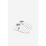 Le Mabelle Beyaz Yıldızlı Slipper Bebek Ayakkabı Beyaz 18-19 Numara