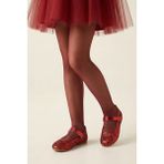 Le Mabelle Bordo Kız Çocuk Muz Külotlu Çorap - 4 - 5 Yaş