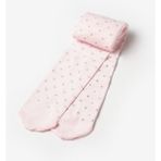 Le Mabelle Pembe Simli Puanlı Kız Çocuk Muz Çorap - 10 - 12 Yaş - 01P-Pembe