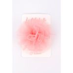 Le Mabelle Somon Tül Çiçek Kız Çocuk Klips Toka