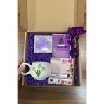 Le Manolia Accessories lotus kupa ,lotus mum,doğal taş bileklik,sonsuzluk gülü hediye seti sevgililer günü
