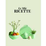 Le Mie Ricette: Taccuino da compilare con indice personalizzabile, 100 schede, una tabella di conversione delle misure e pagine per appunti. Formato A4.