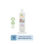 LE NATURA Durulanmayan Bebek Miseler Temizleme Suyu 400 ml - Prebiyotikli, Organik ve Vegan Sertifikalı