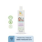 LE NATURA Organik & Vegan Sertifikalı, Prebiyotikli Bebek Temizleme Suyu-durulanmayan Miseler Su - 400 ml