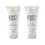 Le Natura Prebiyotikli ve Organik doğan Bebek Pişik Kremi – 2 x 75 ml , Doğal Koruma, Hızlı Onarım - 150 ml