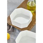 Le Paon Porselen Salata ve Servis Kasesi 14,4x5,8 cm – Şık Tasarım - 14,4 x 5,8 cm