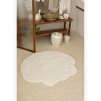 Le Perla Tekli Banyo Paspası Bambu 80x90 Ekru