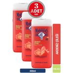 Le Petit Marseillais Duş Jeli Akdeniz Çileği 400 Ml 3 Adet