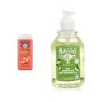 Le Petit Marseillais Duş Jeli Beyaz Şeftali & Nektarin (650 Ml)+Le Petit Marseillais El Yıkama Jeli Saf Sabun ve Zeytinyağı Ile (300 Ml) - 1 lt