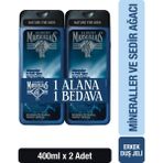 Le Petit Marseillais Lpm Men Mineraller ve Sedir Ağacı Duş Jeli 400ML X2 - 1001 ml
