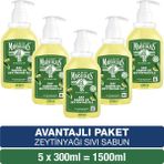 Le Petit Marseillais Zeytinyağı 5 x 300 ml Saf Sıvı Sabun