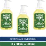 Le Petit Marseillais Zeytinyağlı Sıvı Sabun 300 ml x3 El Yıkama Jeli Saf Sabun İçerir