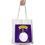 Le Petit Prince Küçük Prens Small Iki Tarafı Kalıcı Baskılı Yıkanabilir Okul Plaj Omuz Bez Çantası