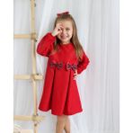le petit sole Merry Elbise Kız Çocuk kırmızı 7-8 Yaş