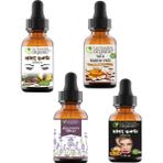 Le Sandre Organics Lavanta Yağı 20 ml + Hint Yağı Soğuk Pres 50 Ml+ Kaş Kirpik Bakımı ve Saç Bakımı 50 ml ve Tatlı Badem Yağı 50 ml - 170 ml