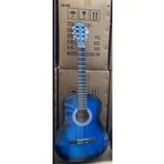 Lea Klasik Gitar 4/4 Tam Boy Mavi