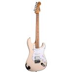 Lea RLC-100 Sp Limited Edition Heavy Relic Elektro Gitar (Shell Pink)