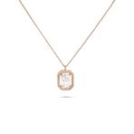 Lea Zirkon Taşlı Rose Gold Kaplama Kadın Pirinç Kolye