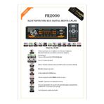 Leader fi Audio FR2000 BLUETOOTH/USB/AUX DİJİTAL MEDYA ÇALAR OTO TEYP