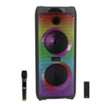 Leader LP-8100 8 incx2 RGB Taşınabilir Ses Sistemi