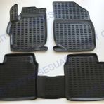 Leader Peugeot 301 Siyah 3D Havuzlu Oto Paspas