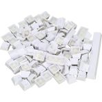 Leaf Shop 108 Tuş Universal Renkli Mekanik Klavye Tuş Takımı Kapağı Keycap Beyaz Ingilizce Dizilimli - Altın