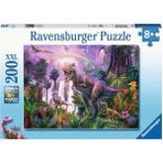 Leaf Shop 128921 Dinozorlar Çocuk Puzzle, 200 Parça
