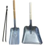 Leaf Shop 2 Adet Kürek ve Maşa Seti, Soba Şömine Mangal Kömür ve Köz Için Ideal Set