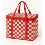 Leaf Shop 25 Lt Termos Çanta, 33X22X22 cm Piknik ve Kamp Soğutucu Çanta, Suya Dayanıklı Iç Kaplama, Geniş Hacimli Taşınabilir Soğuk Tutucu, Fermuarlı Kapaklı, Izolasyonlu Beslenme Çantası