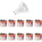 Leaf Shop 4,5W GU10 LED Ampul 4000K – 10'lu Ekonomik Paket | Günışığı, 350 Lümen, 36° Işık Açısı, Enerji Tasarruflu, 15000 Saat Ömürlü