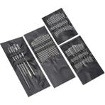 Leaf Shop Adet Büyük Gözlü El Dikiş Iğnesi Büyük Göz Dikiş Iğnesi Seti Metal Crewel Iğne Kör Iğne Kumaş Yorgan Onarım Nakış Dikiş Çapraz Dikiş Boncuk El Sanatı, Çeşitli Boyut