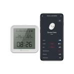 Leaf Shop Akıllı Wi-Fi LCD Ekranlı Sıcaklık ve Nem Sensörü, Gerçek Zamanlı Sıcaklık ve Nem Verileri, Uygulama Üzerinden Anında Bildirim