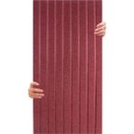 Leaf Shop Akustik ve Dekoratif Lambiri Desenli Keçe Panel 45X90 cm / 2 Adet / 0,81 M² Bordo